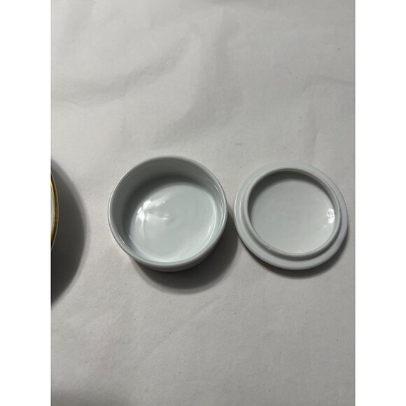 Vintage G. Loates Porcelain Trinket Set - Picture 7 of 11